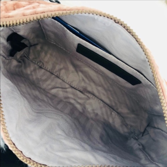 Rebecca Minkoff Velvet Mini Mac Crossbody in Putty - Picture 7 of 7